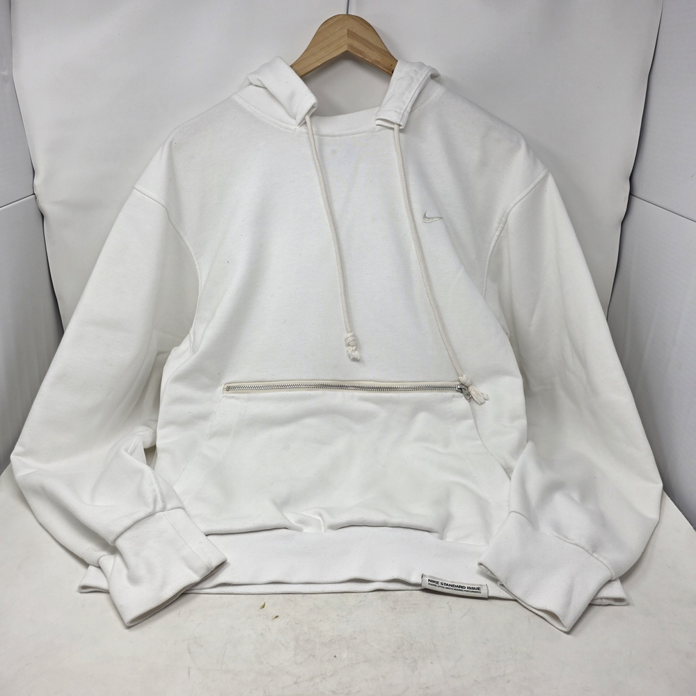 Nike Dri-FIT Full-Zip Yoga Training Hoodie Gray Heather Men's Medium BQ2864-032